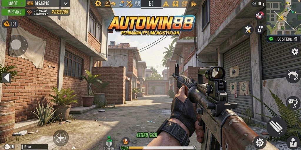 Gameplay menarik dari AUTOWIN88 dalam pertempuran FPS.