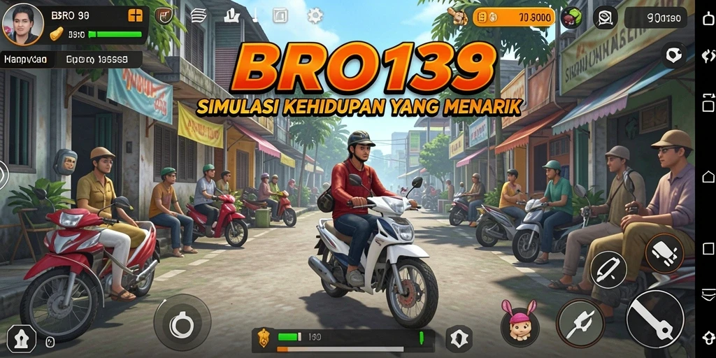 Tampilan menarik dari gameplay BRO138 yang menghadirkan simulasi kehidupan.