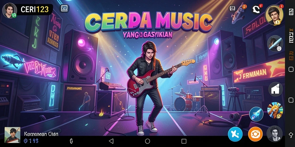 Gameplay menarik CERI123 dengan alunan musik yang menyenangkan.