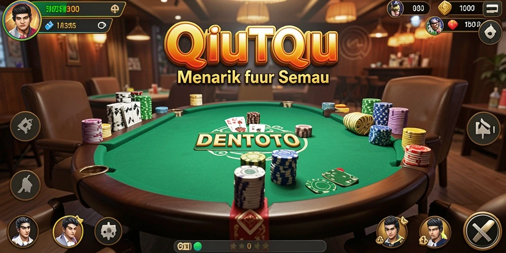 Gameplay seru DENTOTO dengan tantangan QiuQiu yang menarik.