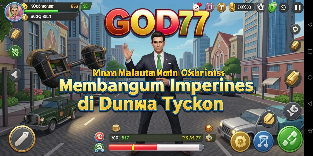 Gameplay menarik dengan manajemen bisnis di <strong>GOD77</strong>.