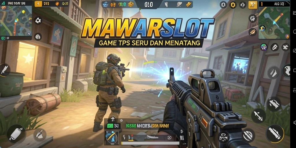 Screenshot gameplay <strong>MAWARSLOT</strong> menampilkan pertempuran seru dengan grafik menawan.