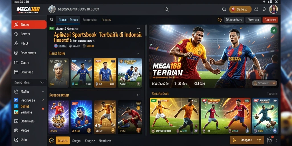 Tampilan gameplay MEGA188 yang dinamis dan interaktif.