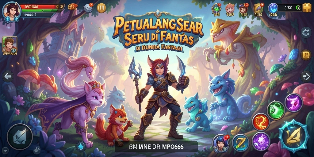 Gameplay seru MPO666 yang penuh tantangan dan petualangan.
