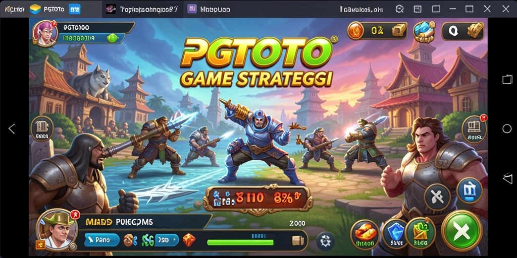 Screenshot menampilkan aksi gameplay PGTOTO yang mengasyikkan.