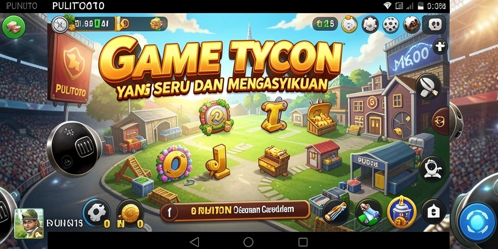 Tampilan gameplay seru PULITOTO yang menantang dan menarik.