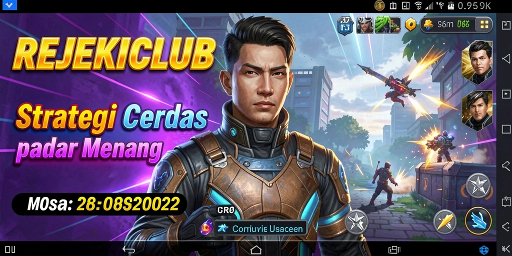 Screenshot gameplay REJEKICLUB yang menunjukkan strategi dalam aksi.