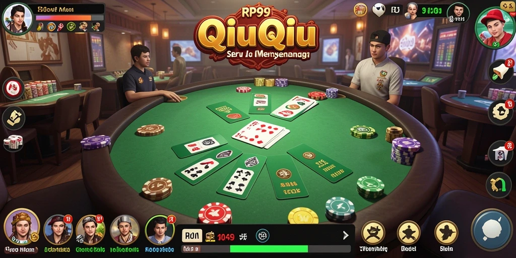 Screenshot gameplay QiuQiu yang menarik dari RP99.