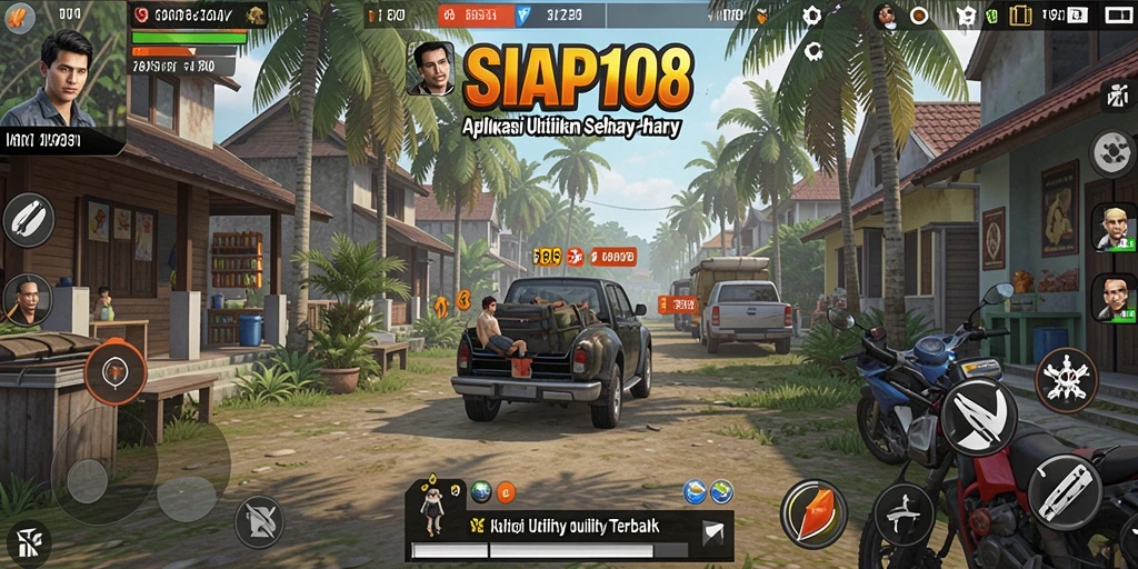 Screenshot tampilan antarmuka SIAP108 yang intuitif dan user-friendly.