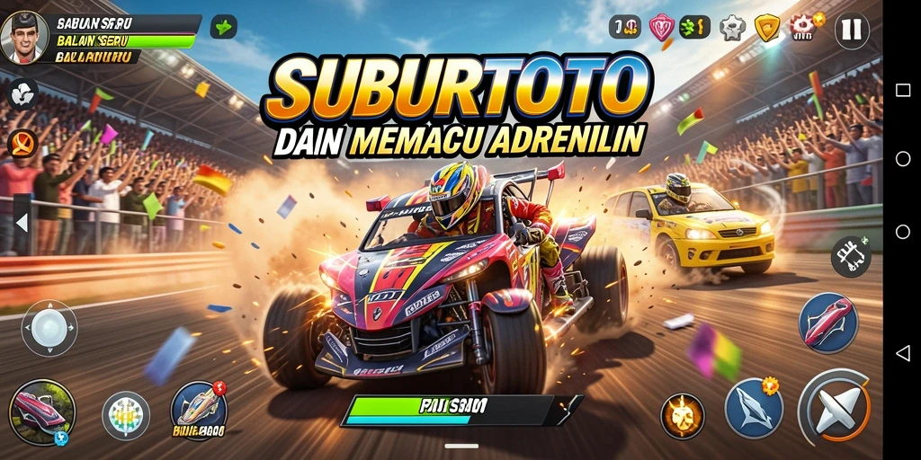 Gameplay seru di SUBURTOTO penuh dengan kecepatan.
