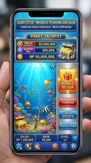 Tampilan antarmuka garitoto yang user-friendly.